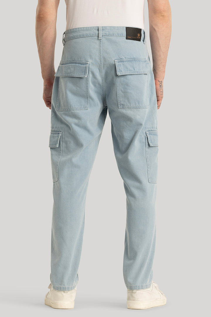 Daniele Light Blue Baggy Fit Jeans