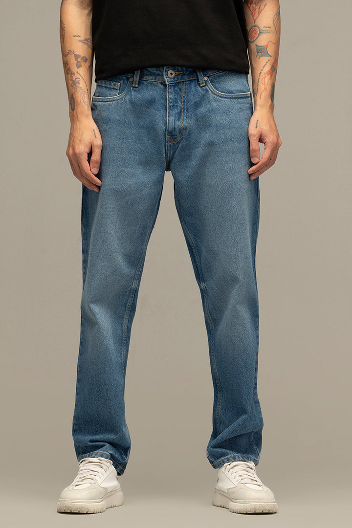 Refined Blue Relaxed Fit Jeans