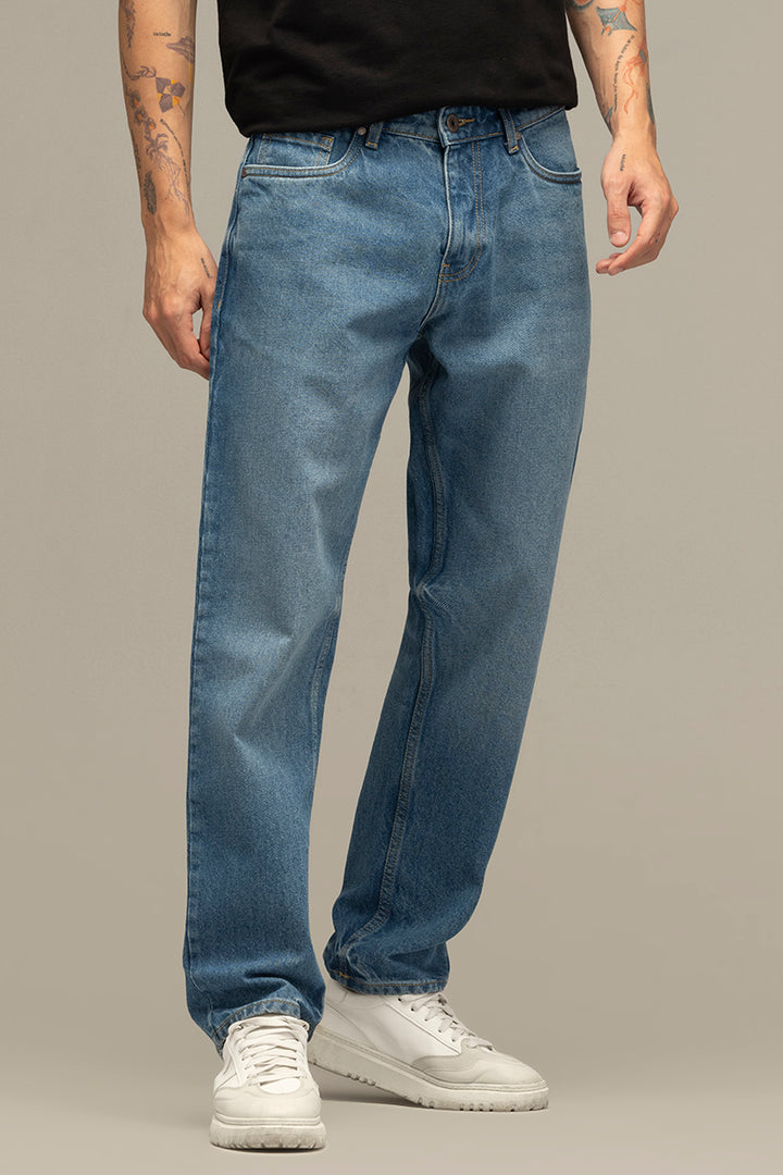 Refined Blue Relaxed Fit Jeans