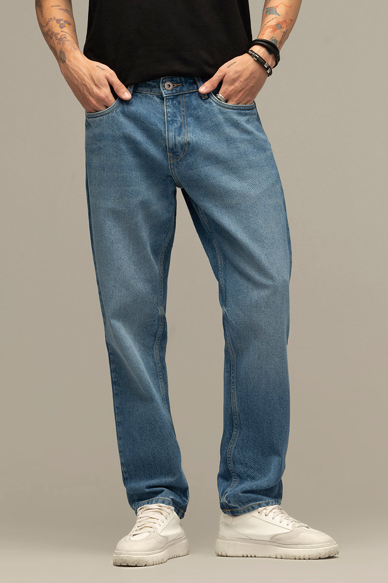 Refined Blue Relaxed Fit Jeans