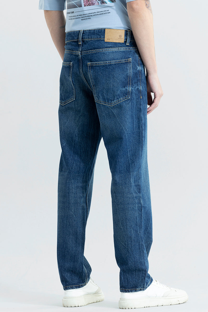 Refined Midnight Blue Relaxed Fit Jeans