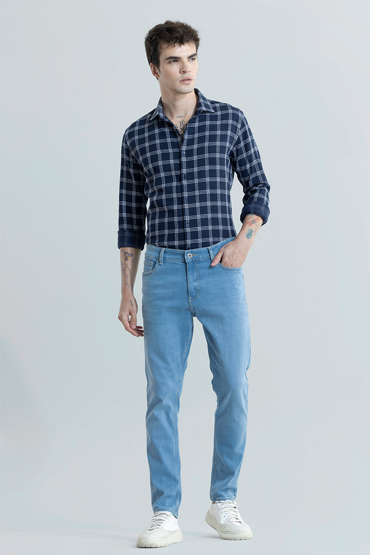 Trex Light Blue Slim Fit Jeans