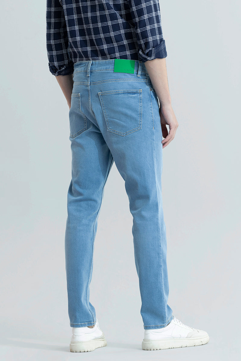 Trex Light Blue Slim Fit Jeans