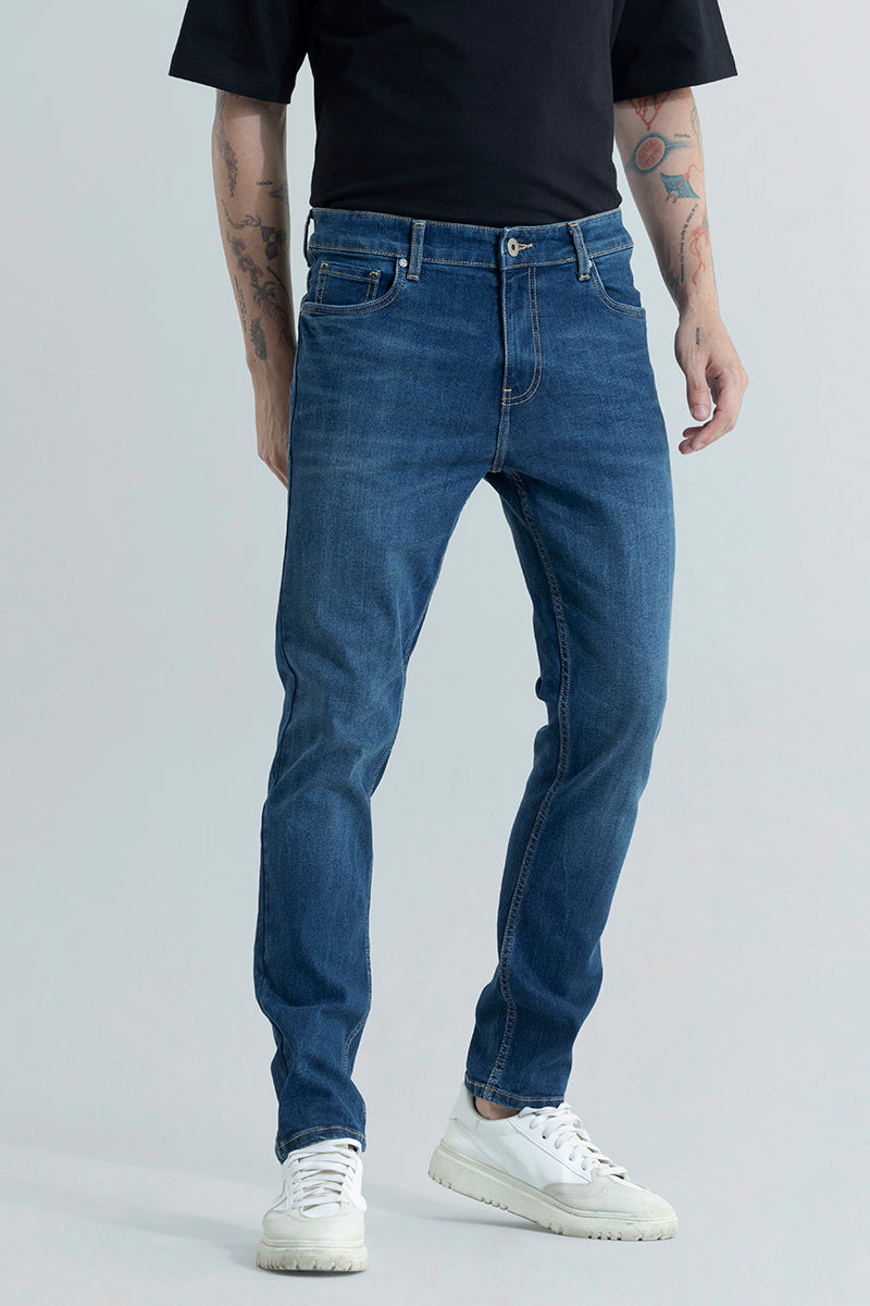 Trex Space Blue Slim Fit Jeans