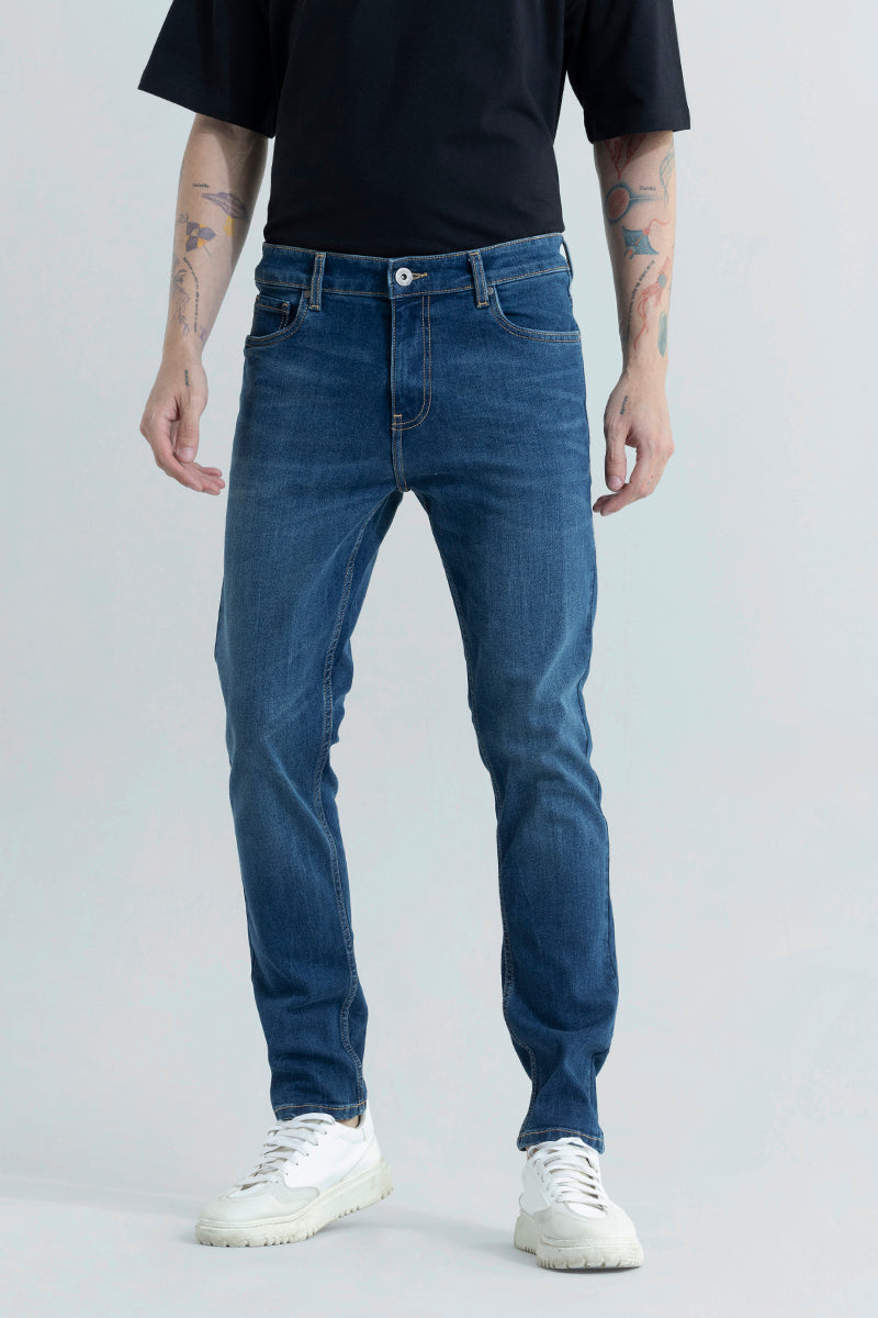 Trex Space Blue Slim Fit Jeans