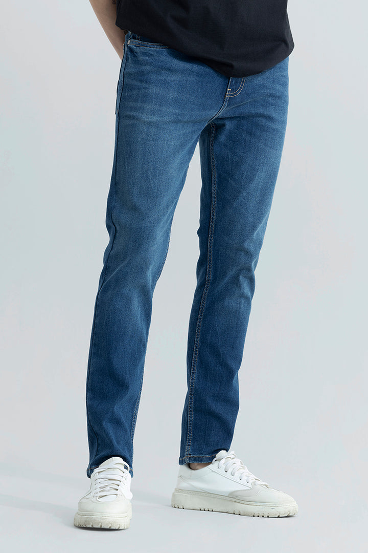 Trex Space Blue Slim Fit Jeans