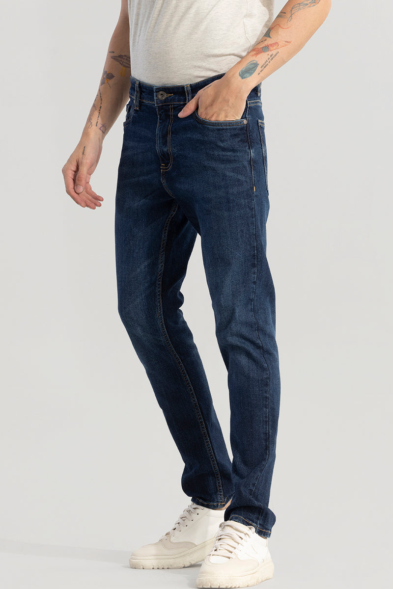 Trex Denim Blue Slim Fit Jeans