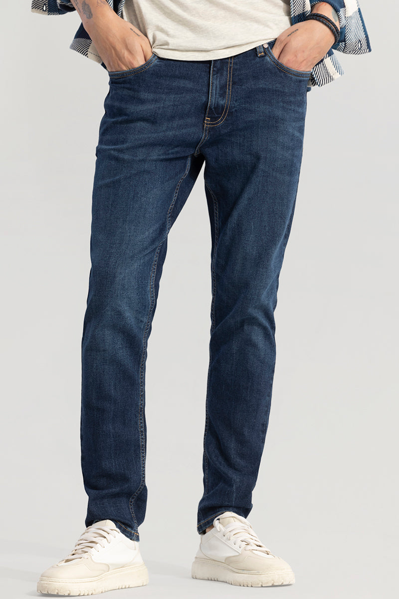 Trex Denim Blue Slim Fit Jeans