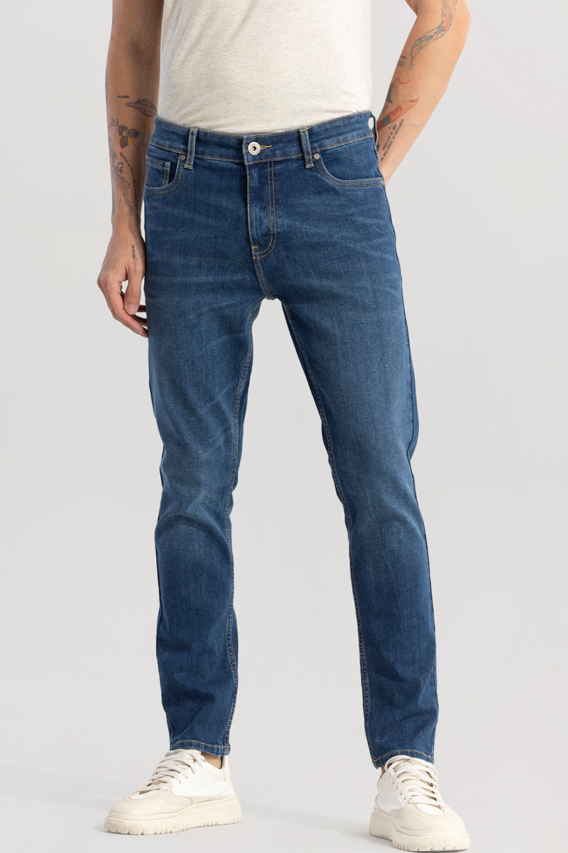 Trex Aegean Blue Slim Fit Jeans