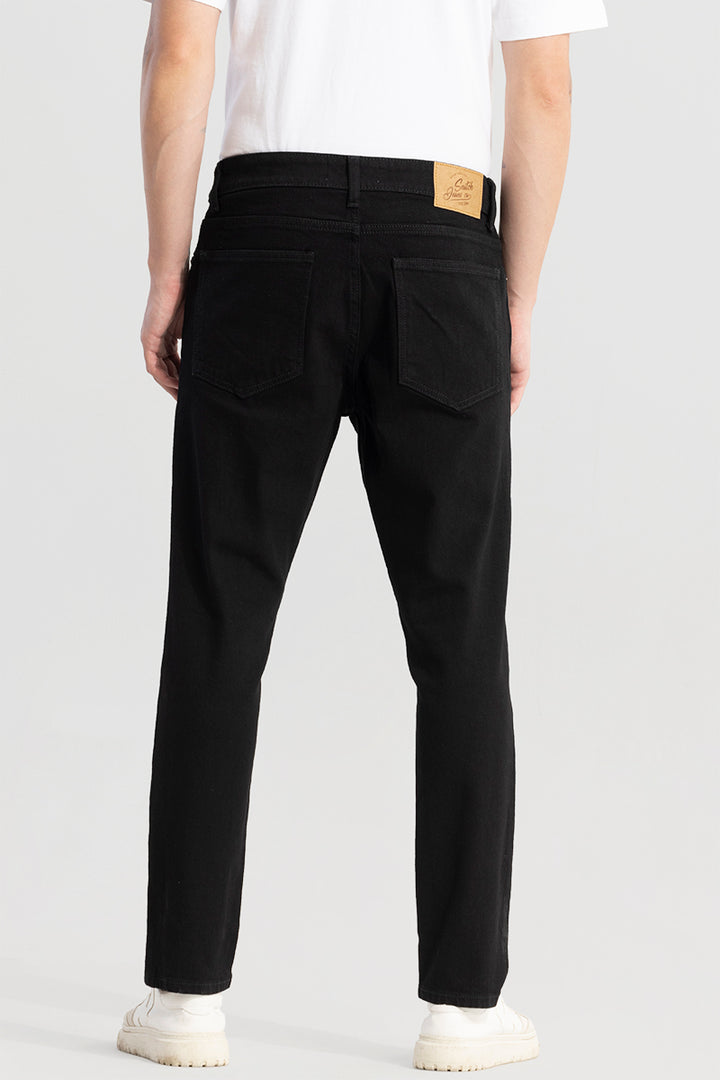 Drogue Jet Black Slim Fit Jeans