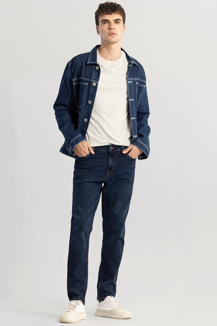 Rifter Denim Blue Slim Fit Jeans