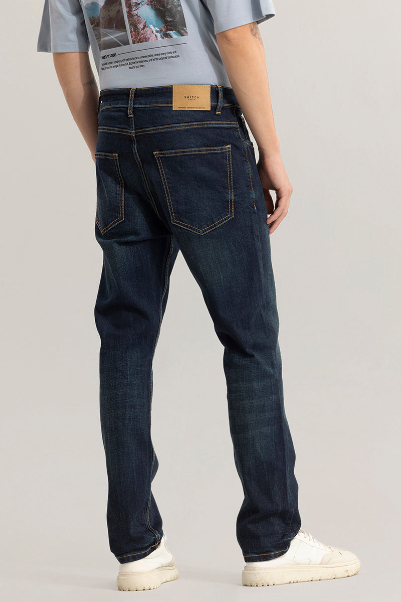 Specter Dark Blue Comfort Fit Jeans