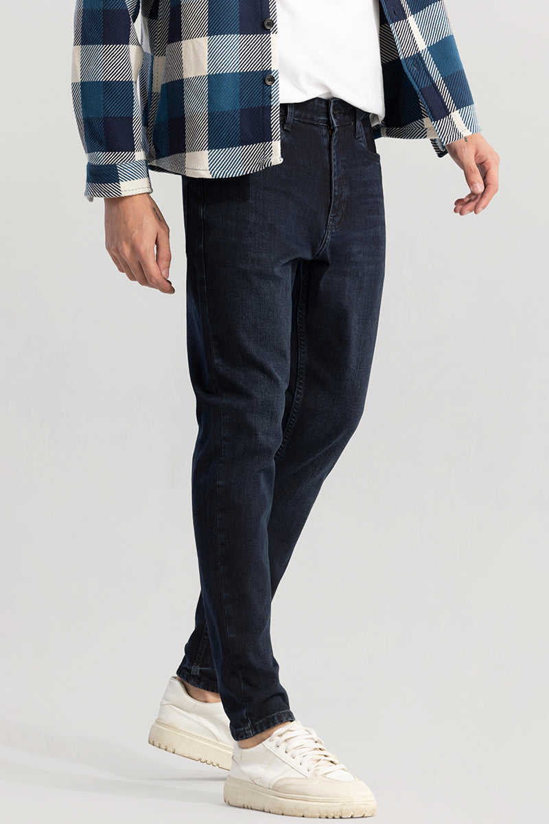 Ankylo Navy Blue Skinny Fit Jeans