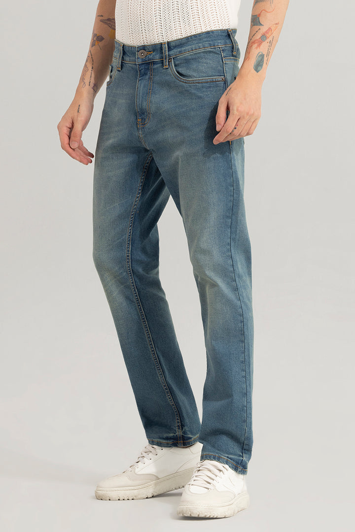 Cascade Cadet Blue Comfort Fit Jeans