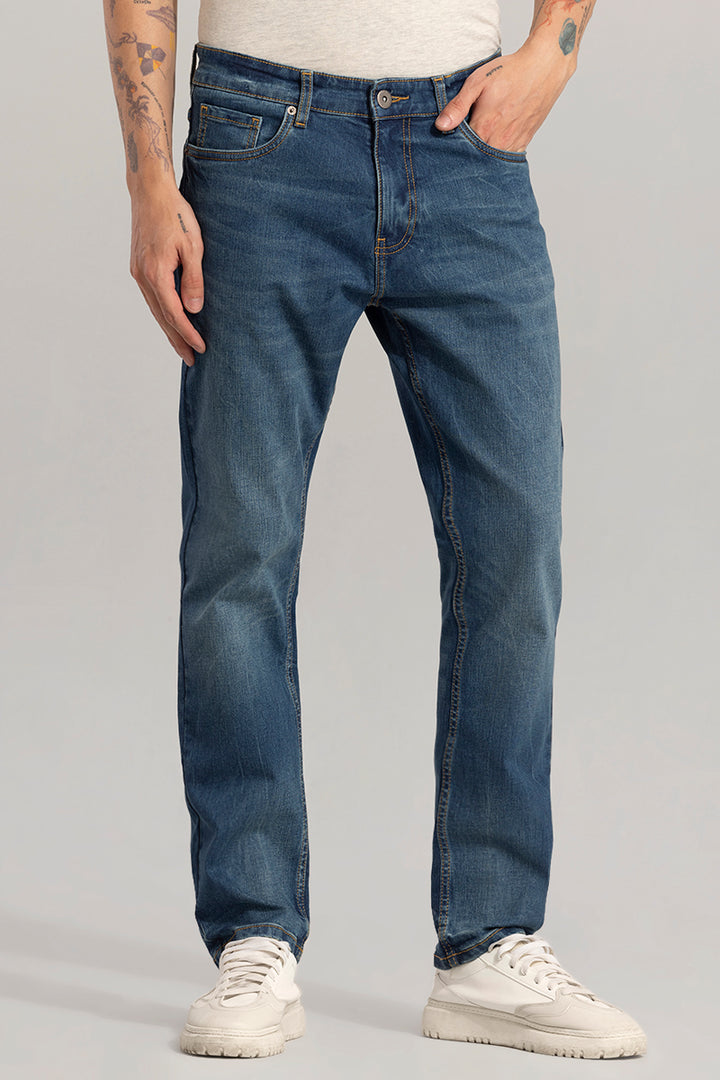 Cascade Spruce Blue Comfort Fit Jeans