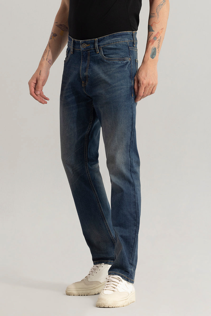 Cascade Aegean Blue Comfort Fit Jeans