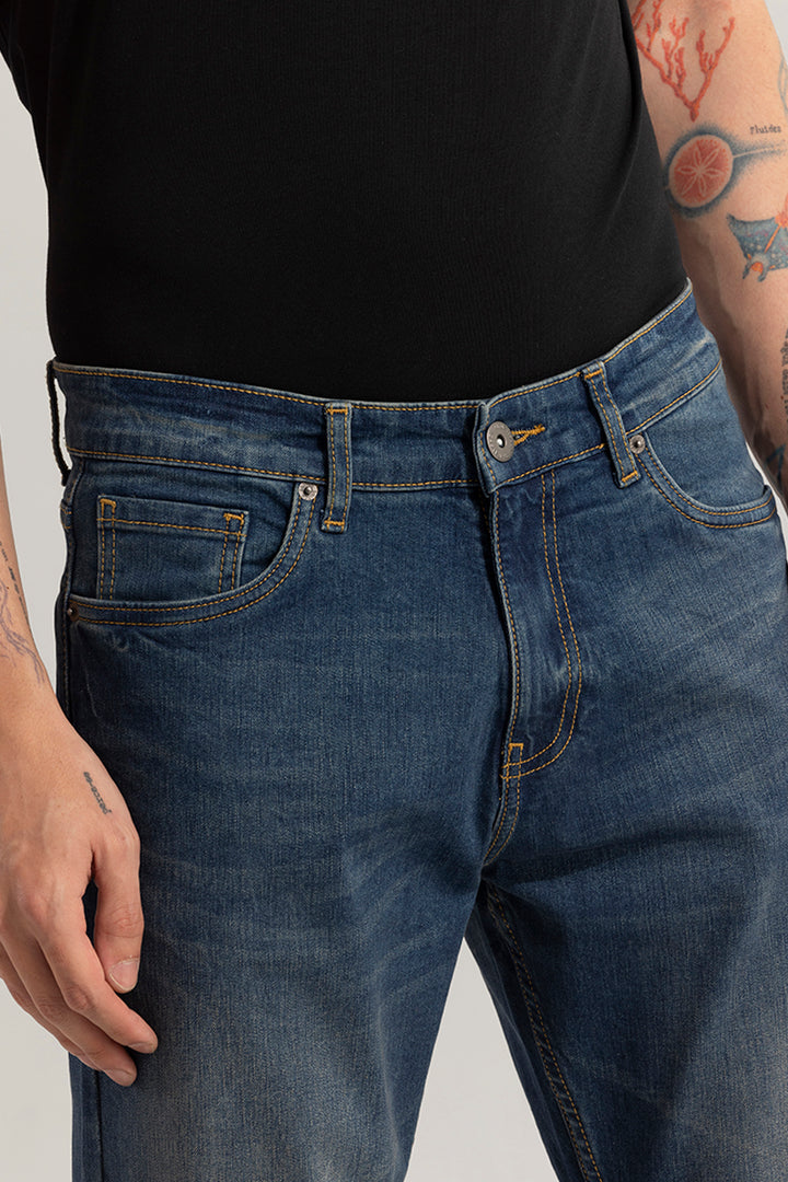 Cascade Aegean Blue Comfort Fit Jeans