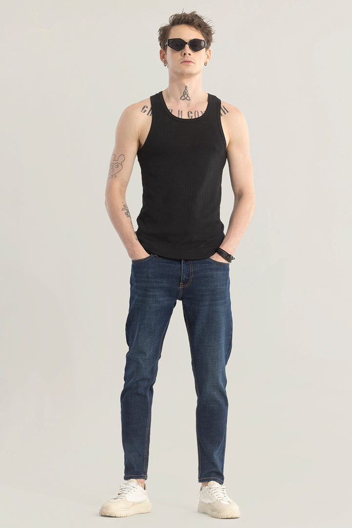 Genesis Dark Blue Skinny Fit Jeans