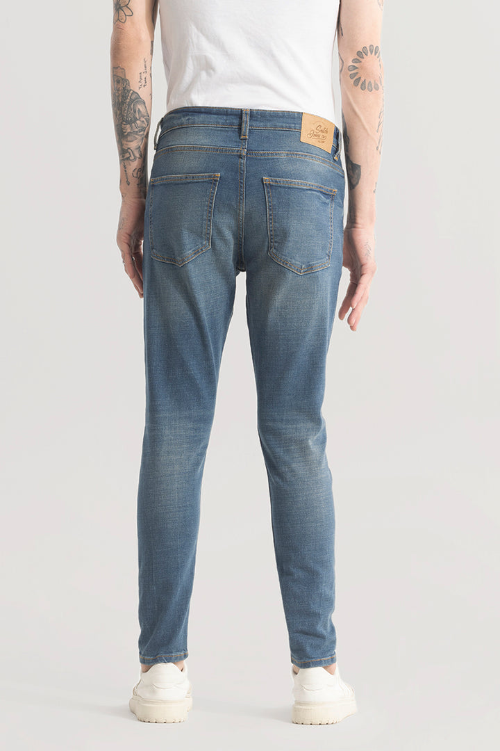 Genesis Denim Blue Skinny Fit Jeans