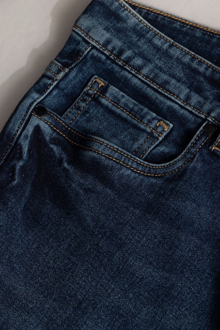 Mirage Denim Blue Comfort Fit Jeans