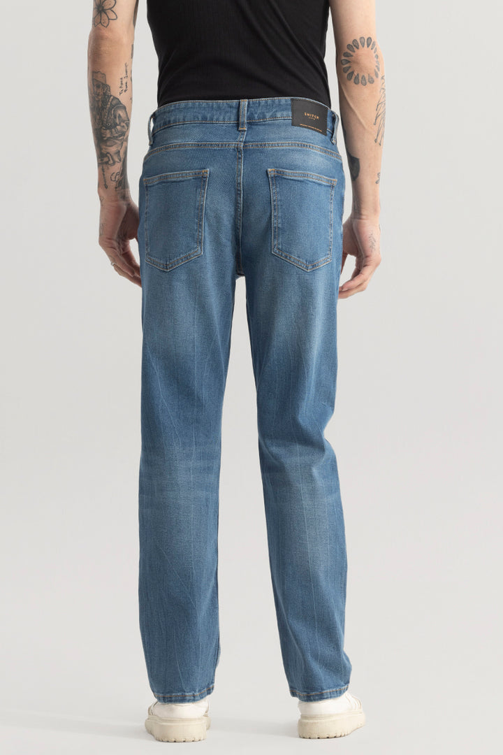 Mirage Blue Comfort Fit Jeans