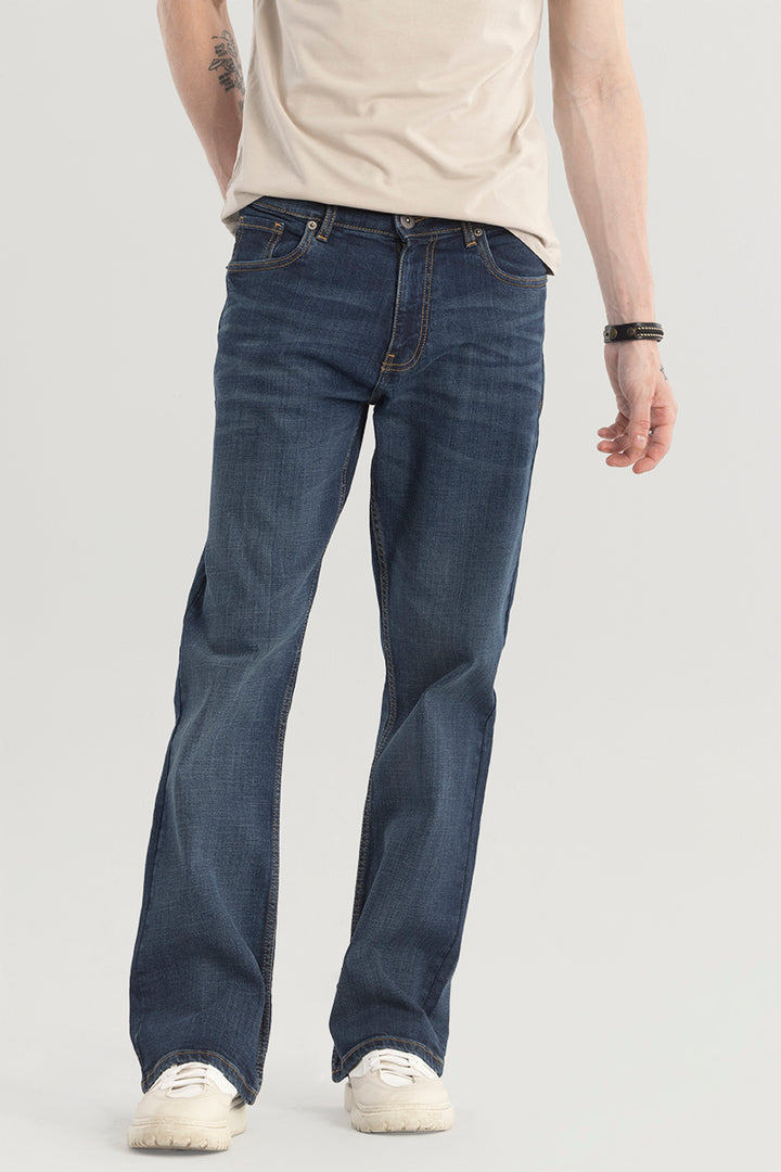 UrbanFlare Spruce Blue Boot Cut Jeans