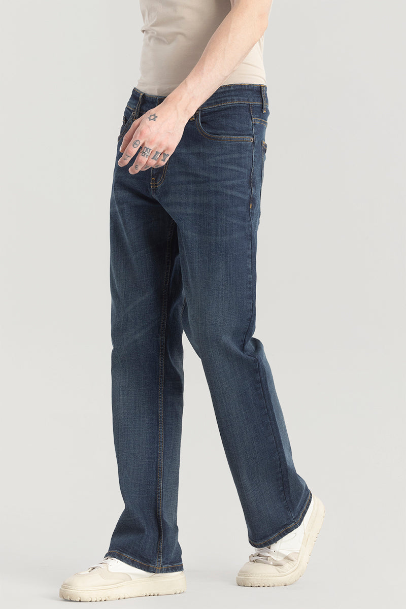 UrbanFlare Spruce Blue Boot Cut Jeans