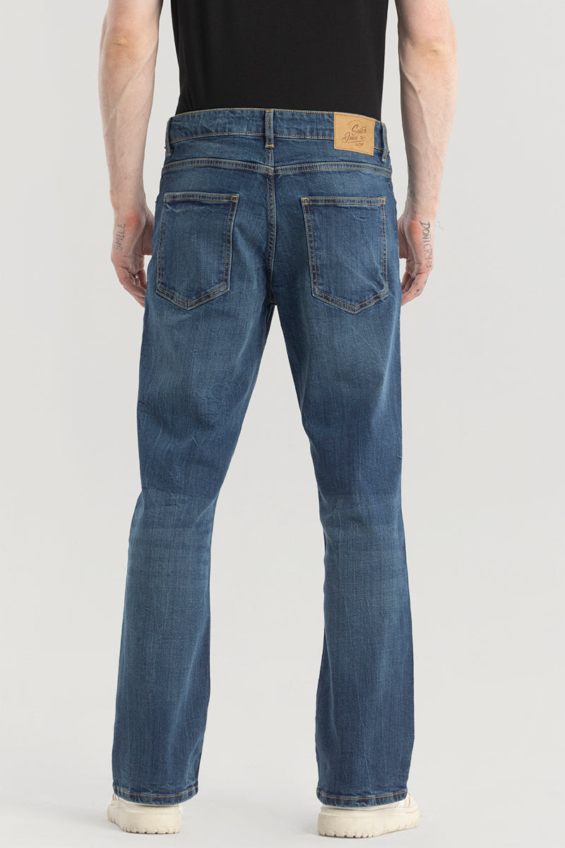 UrbanFlare Aegean Blue Boot Cut Jeans