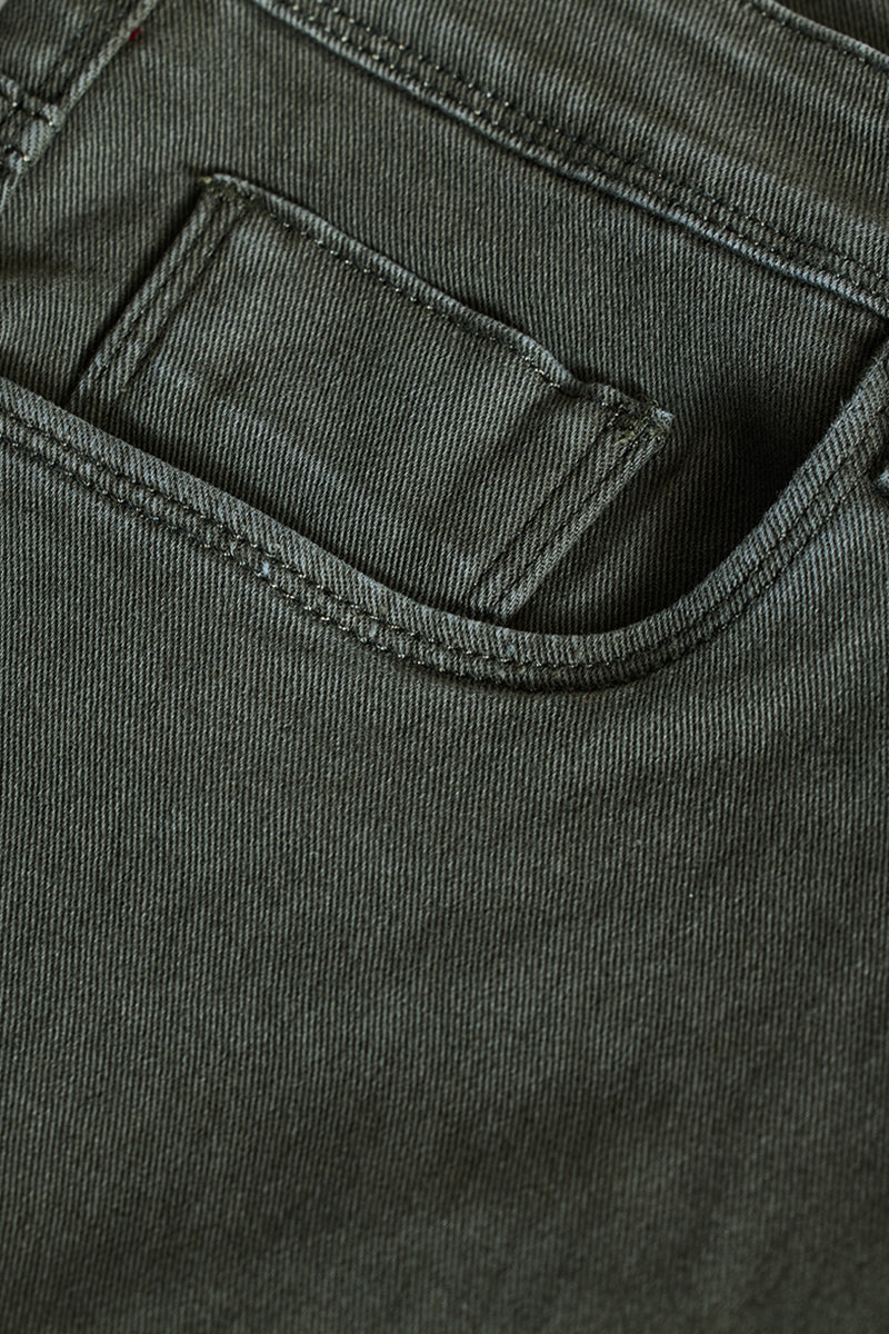 Olive Slim Fit Jeans