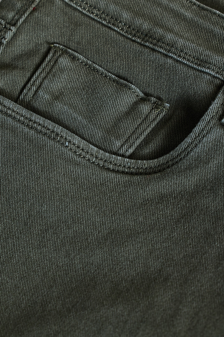 Olive Slim Fit Jeans