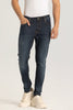 Navy Plain Skinny Fit Jeans