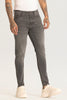 Grey Plain Skinny Fit Jeans