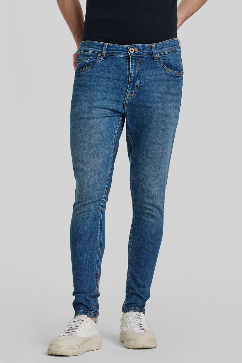 Navy Skinny Fit Jeans