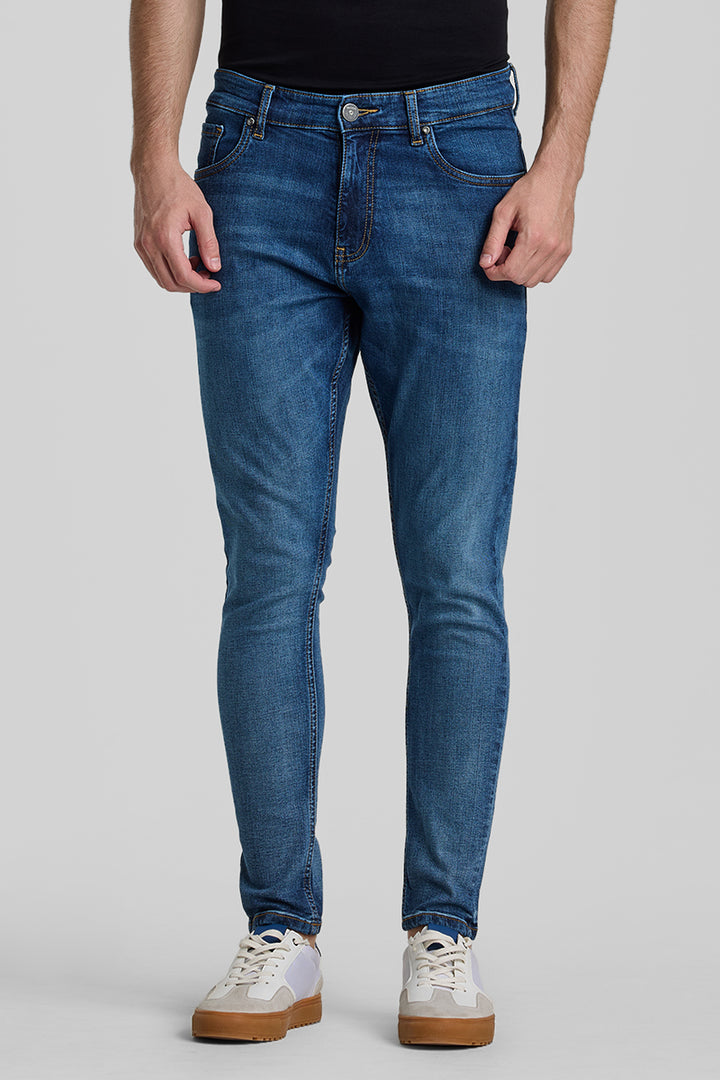 Denim Blue Skinny Fit Jeans