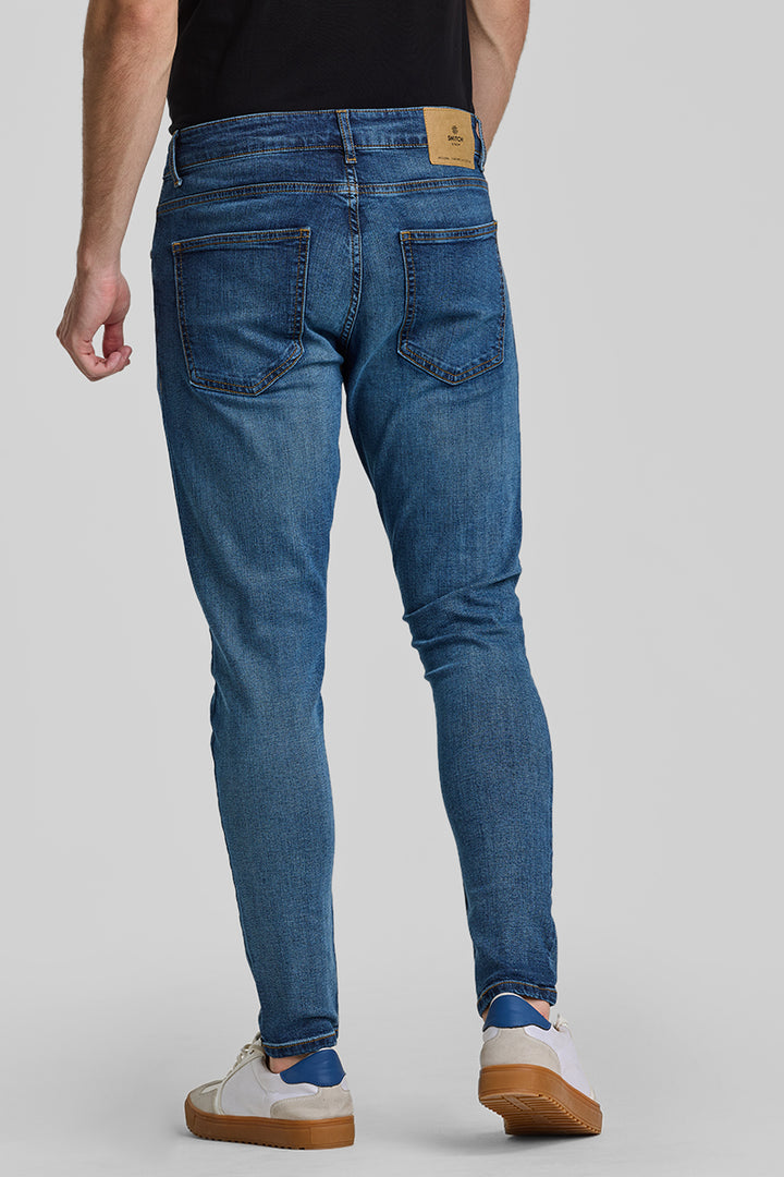 Denim Blue Skinny Fit Jeans