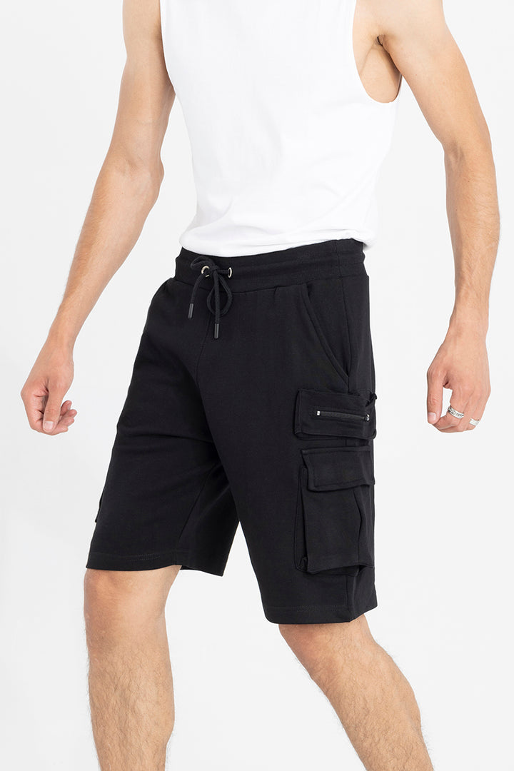 Pace Black Shorts