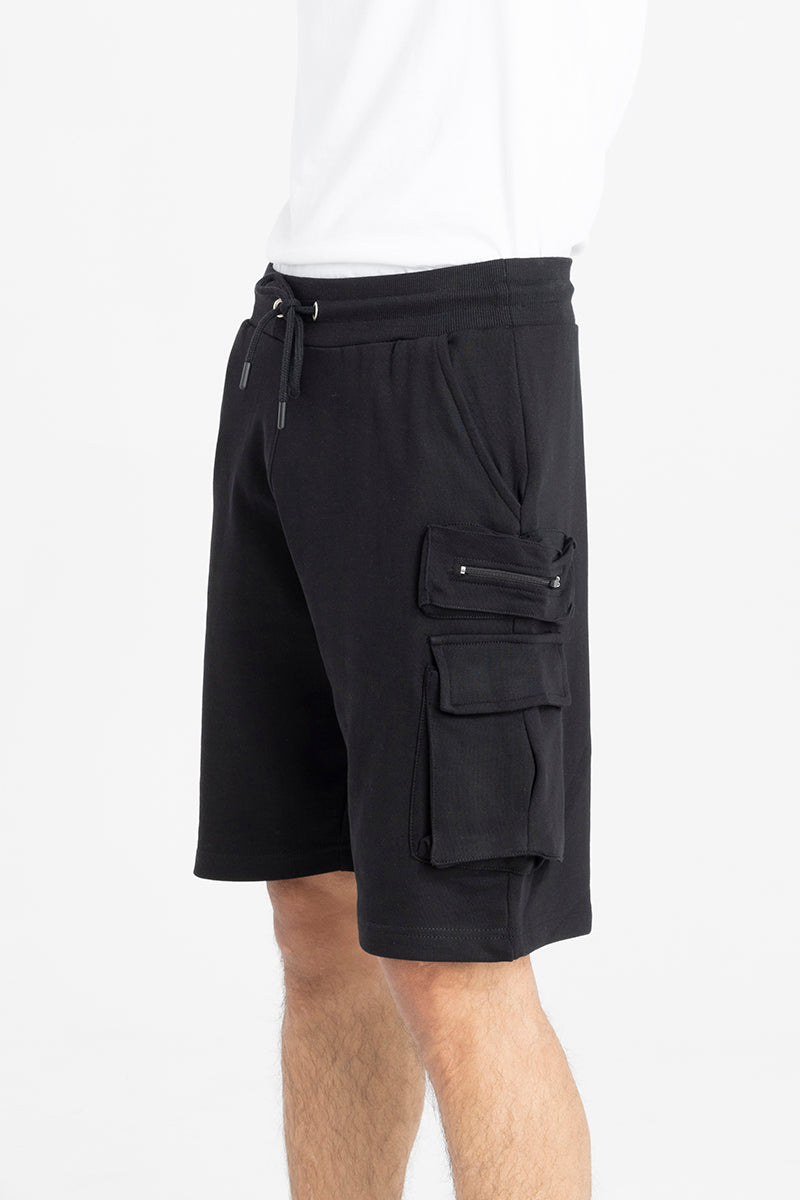 Pace Black Shorts