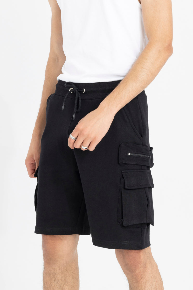 Pace Black Shorts