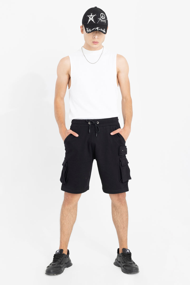 Pace Black Shorts