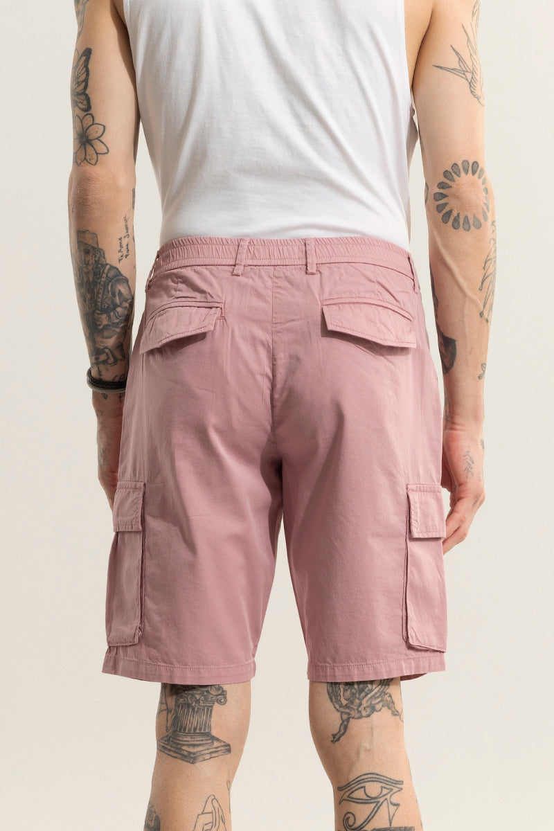 Rampage Pink Cargo Shorts