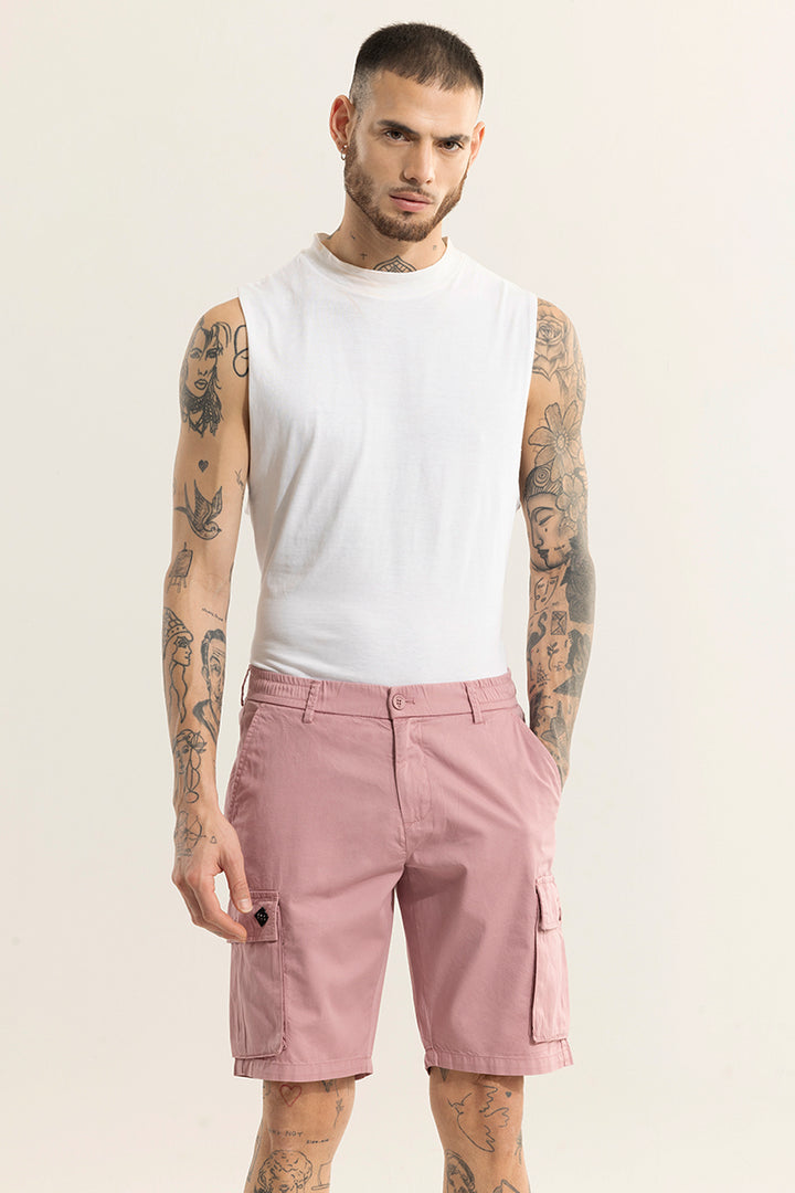 Rampage Pink Cargo Shorts