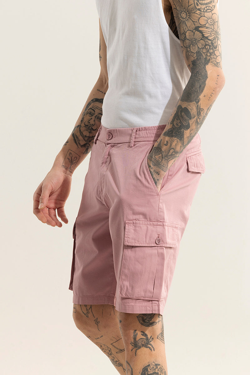 Rampage Pink Cargo Shorts