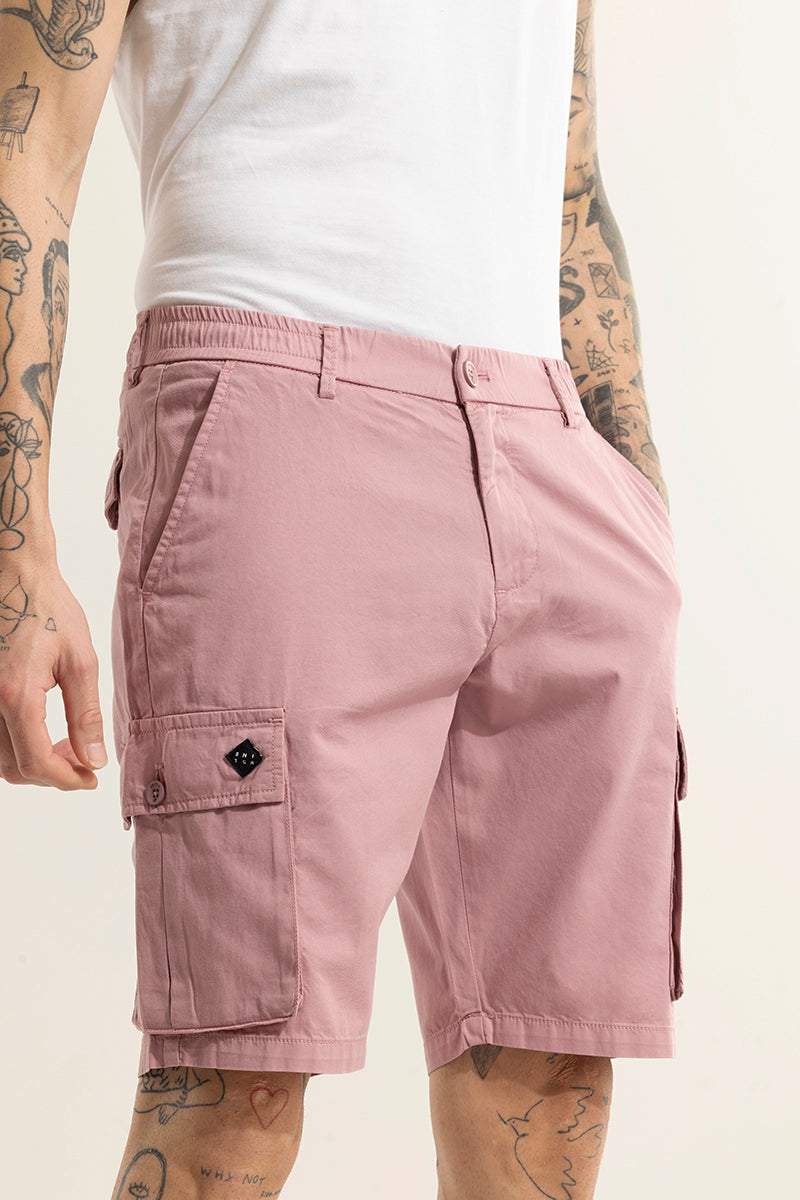 Rampage Pink Cargo Shorts