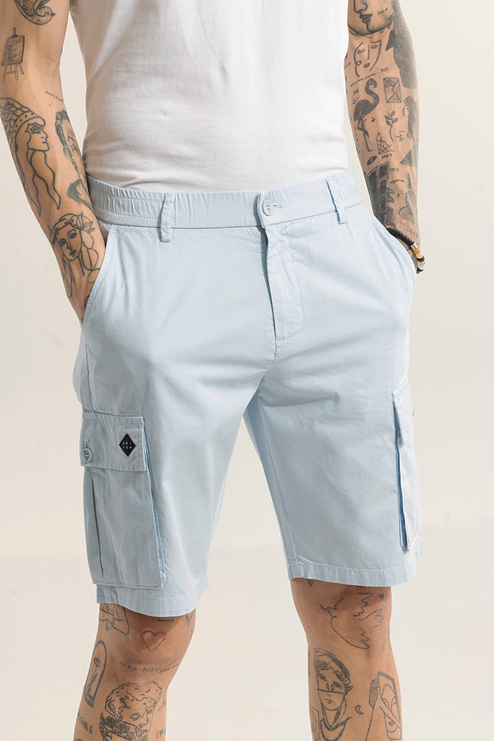 Rampage Sky Blue Cargo Shorts