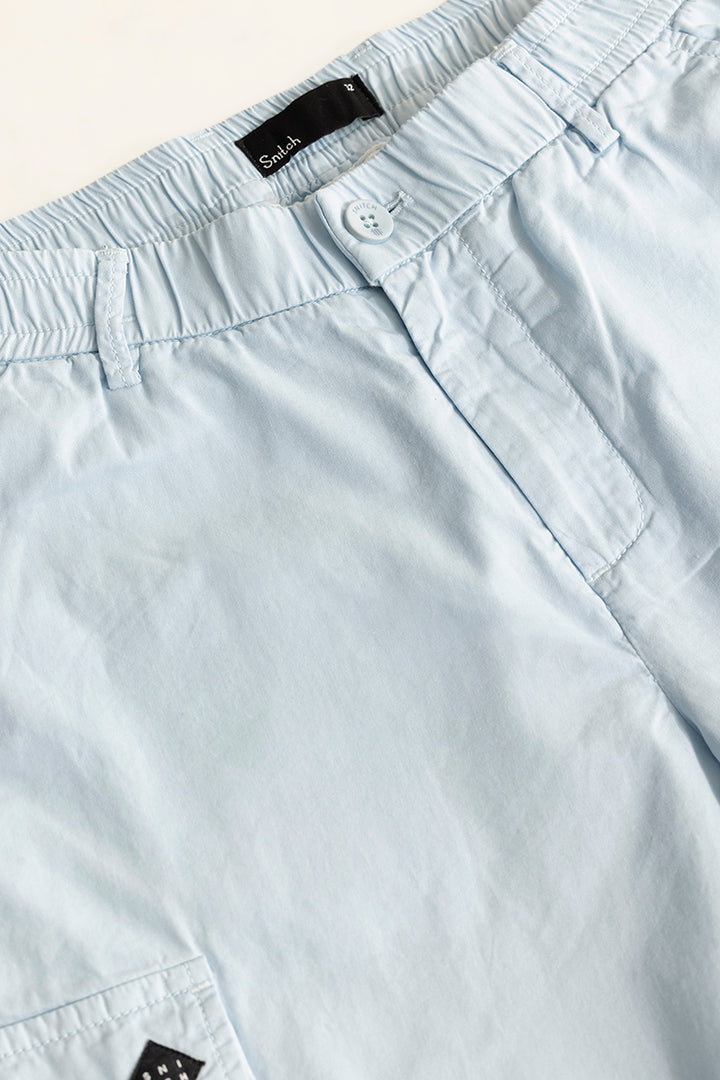 Rampage Sky Blue Cargo Shorts