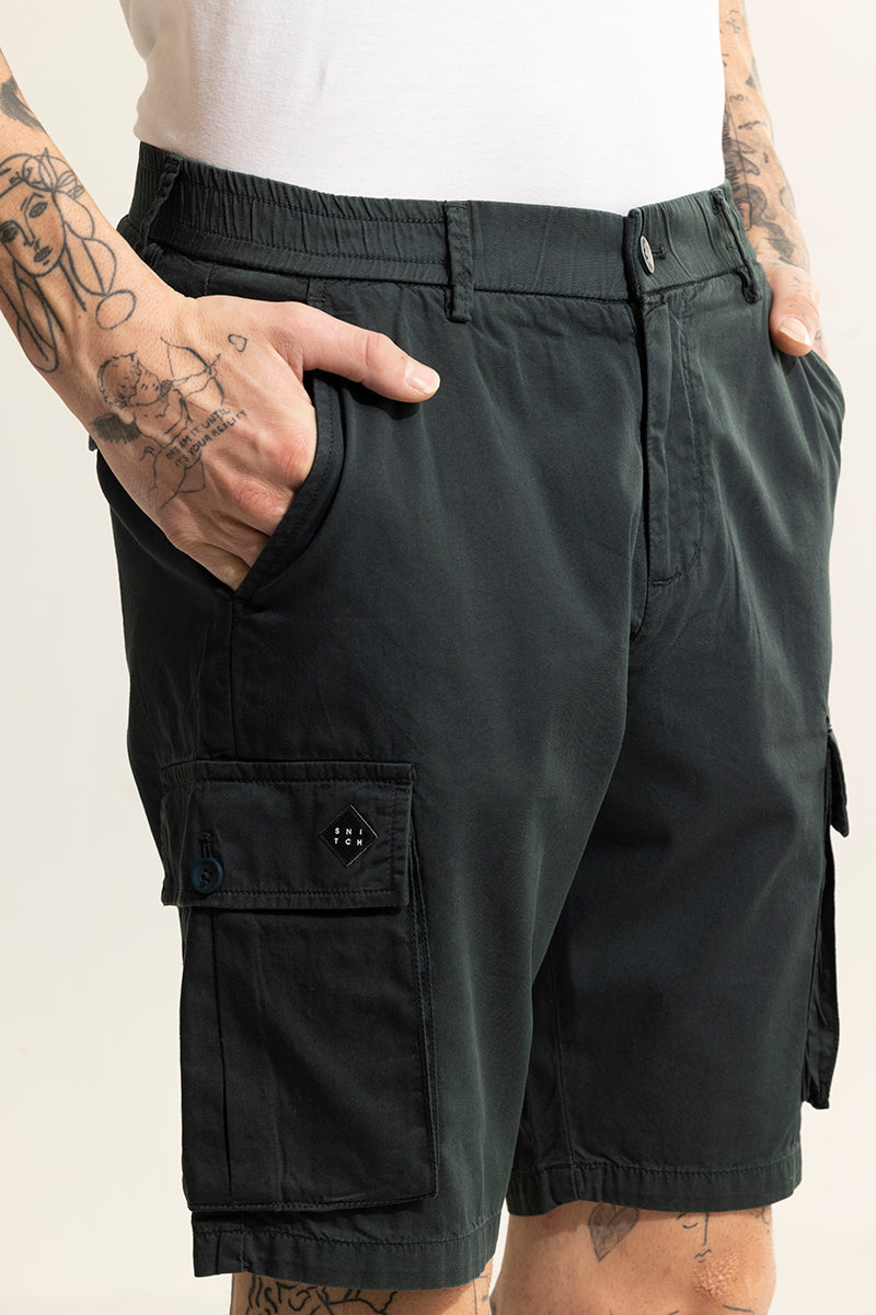 Rampage Green Cargo Shorts