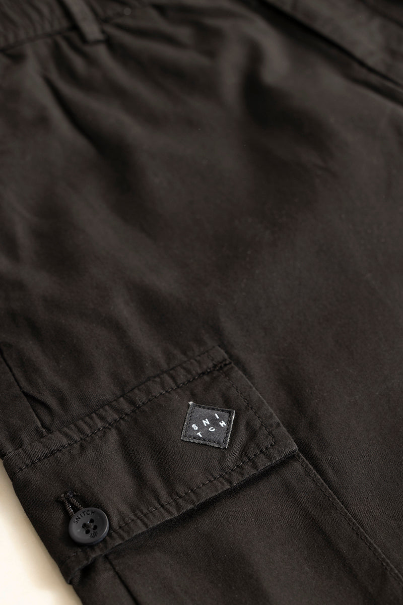 Rampage Black Cargo Shorts