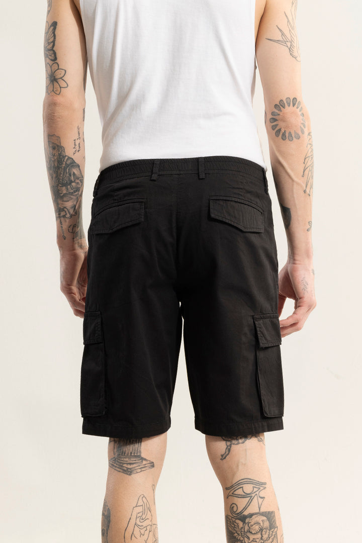 Rampage Black Cargo Shorts