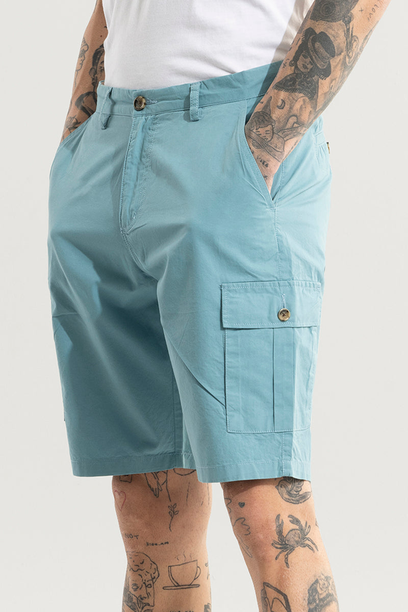 Basic Breeze Blue Shorts