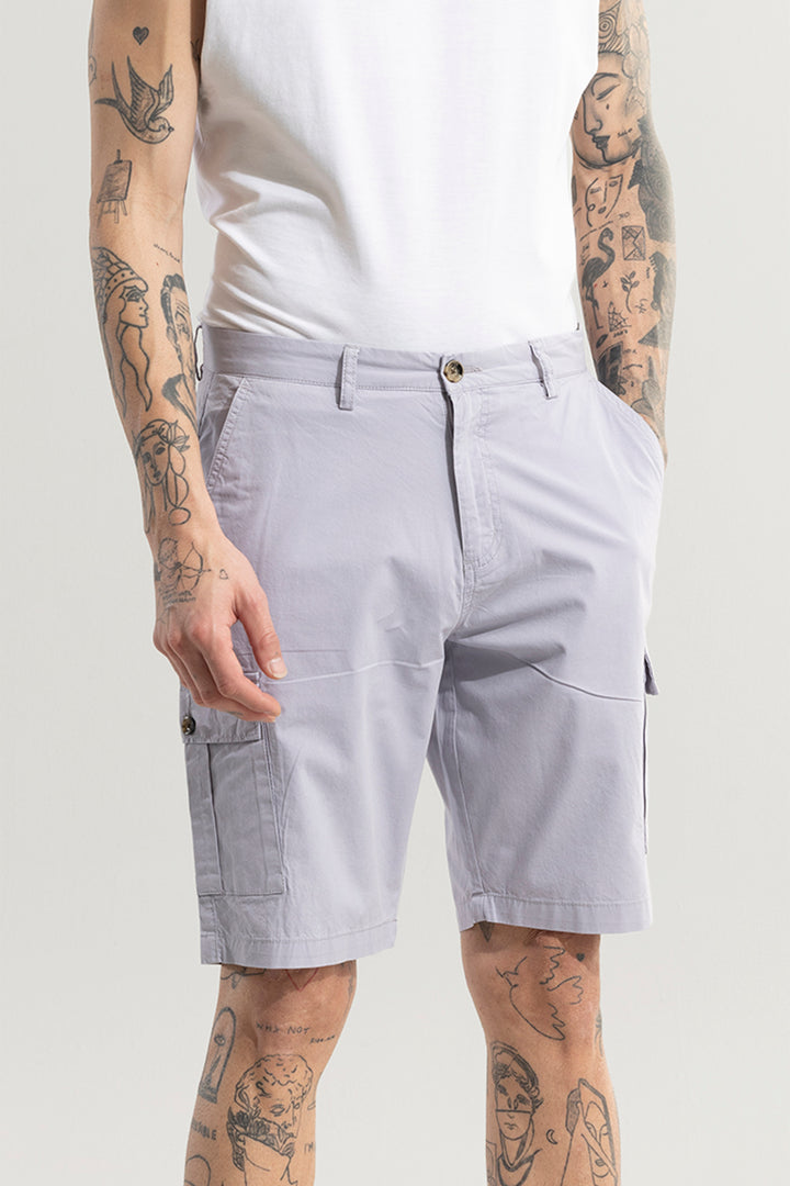 Basic Breeze Light Grey Shorts